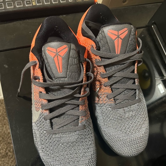 Nike Black and Orange Sneakers - Picture 4 of 5